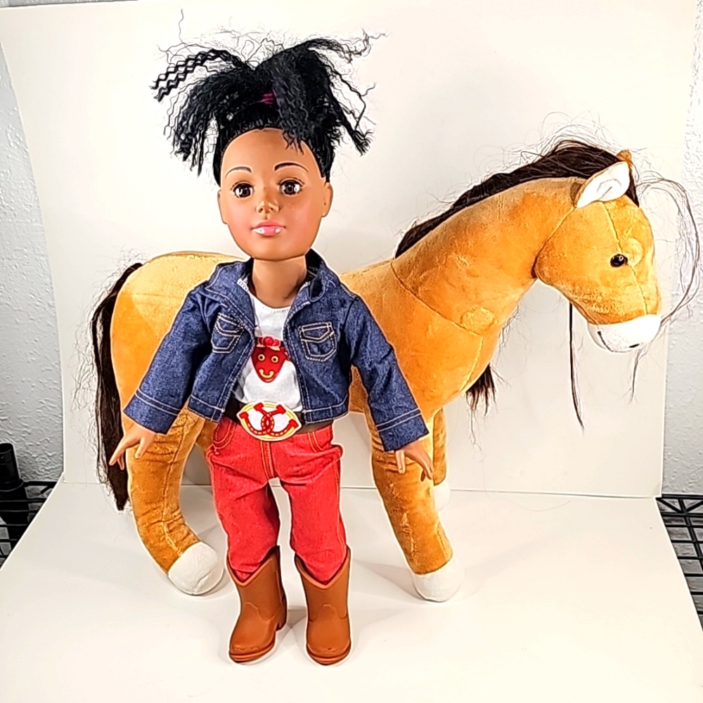 Madame Alexander 2011 19" Western / Cowgirl Doll With Horse
